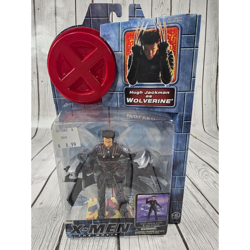 Hugh Jackman as Wolverine Marvel X-Men The‎ Movie Action Figure ToyBiz